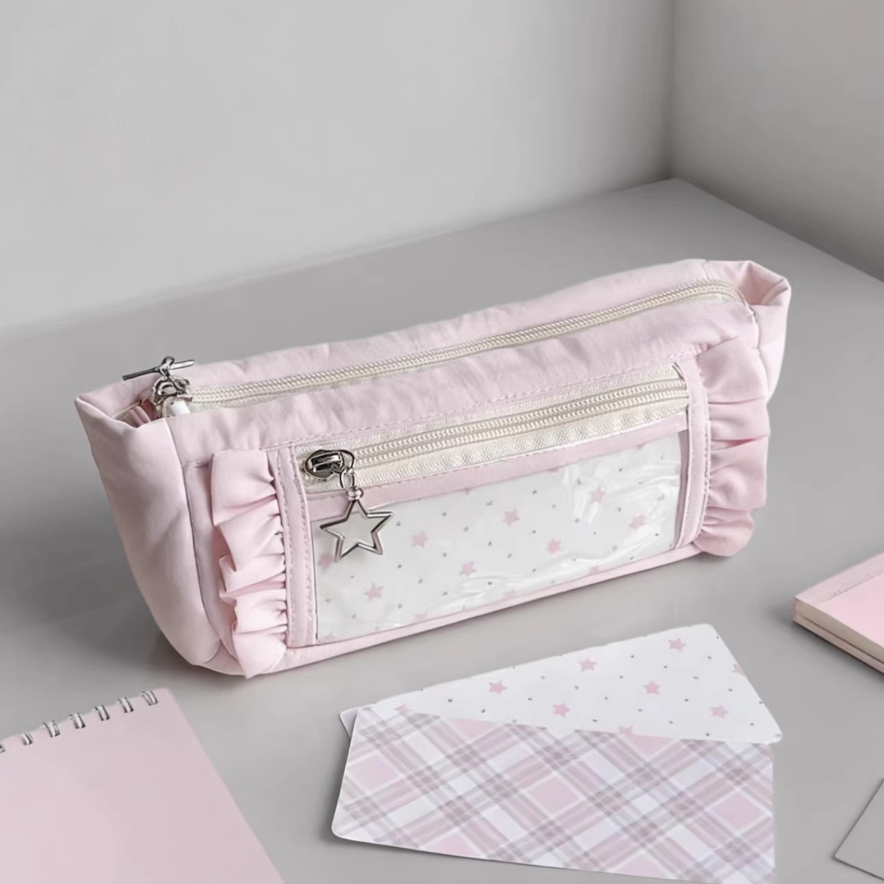 Aesthetic Large Pencil Case Pouch - Jolie trousse à crayons de grande