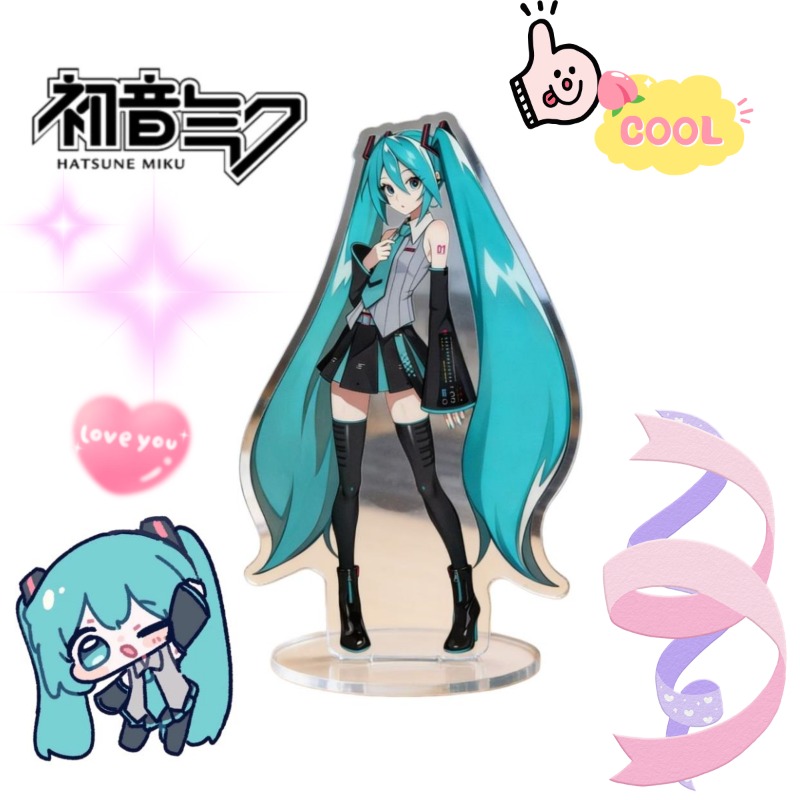 Desk Accessories - Figurine Hatsune Miku en acrylique de