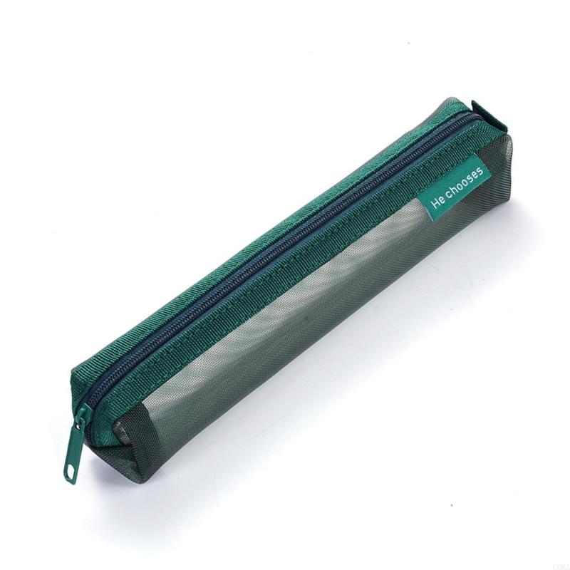 Clear Mesh Pencil Pouch For Exam - CORA – trousse à en maille
