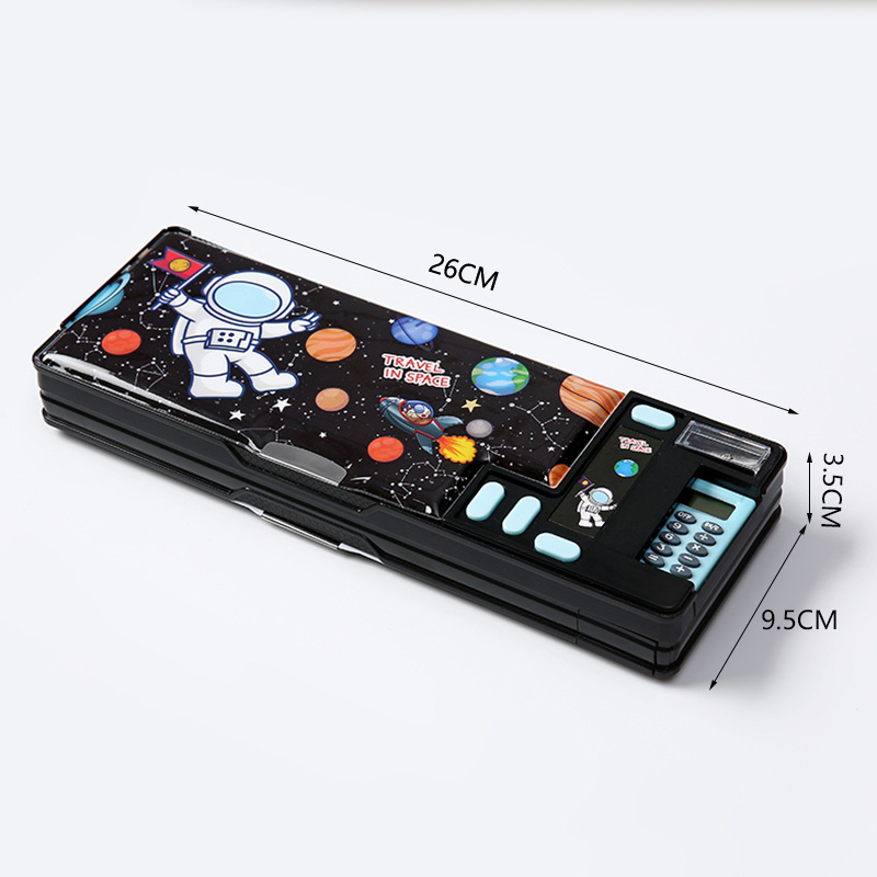Scientific Calculator For Secondary School - Étui à crayons ouvert double face