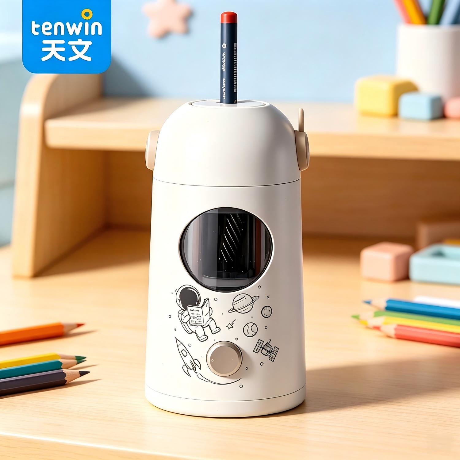 Electric Pencil Sharpener Usb - Taille-crayon électrique automatique Tenwin, compatible avec