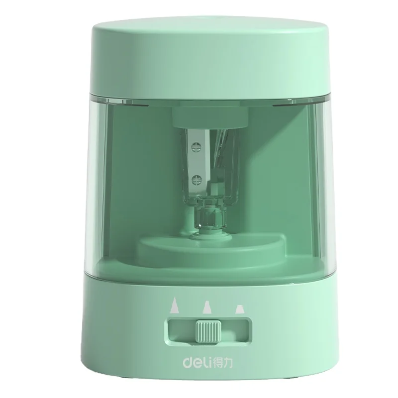 Electric Pencil Sharpener Usb - Deli VA3 vert USB batterie double