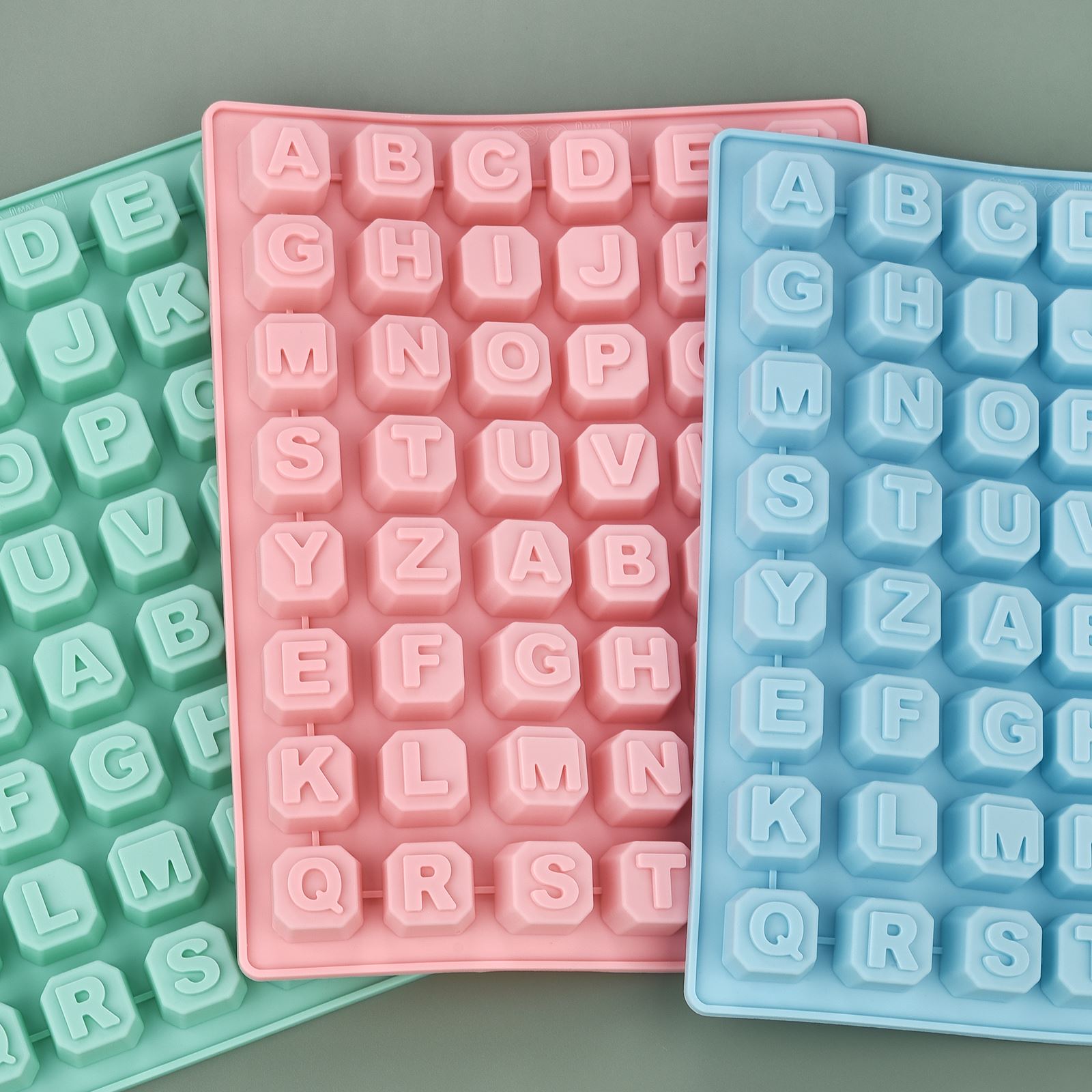 Writing Tools - 48 lettre Enghish Alphabet lettre Silicone