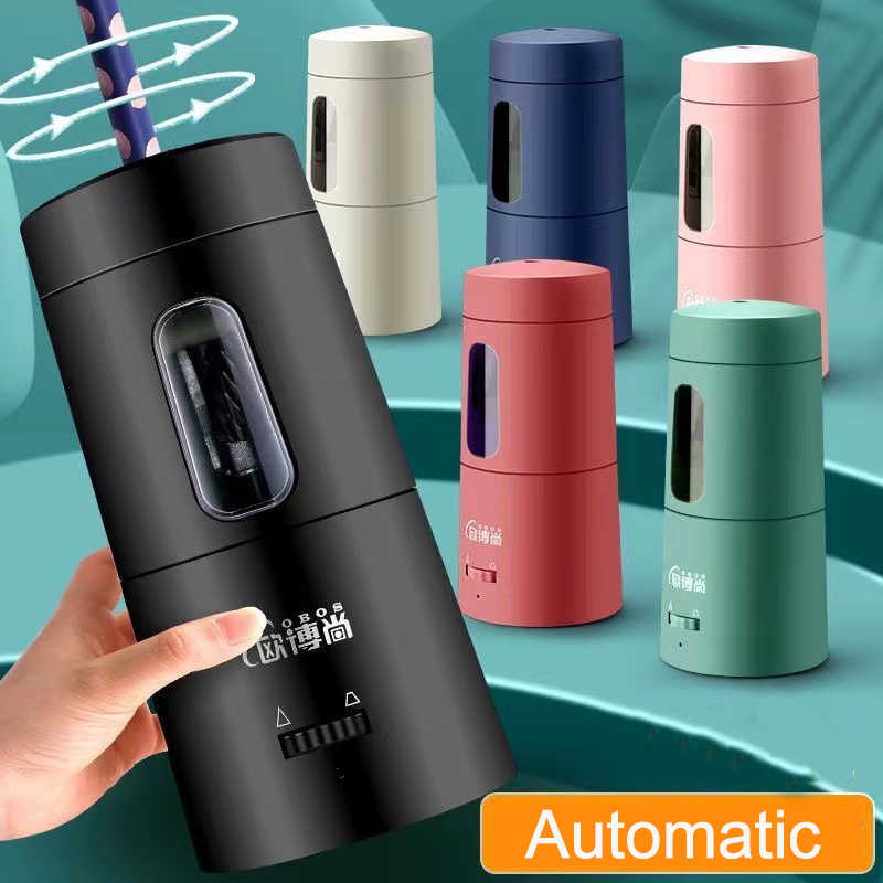 Electric Pencil Sharpener Usb - Taille-crayon électrique automatique créatif, chargement USB,