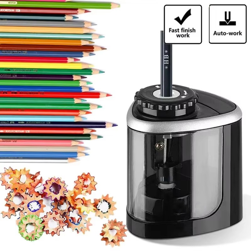 Electric Pencil Sharpener Usb - Taille-crayon électrique portable, taille-crayon automatique 6-8mm