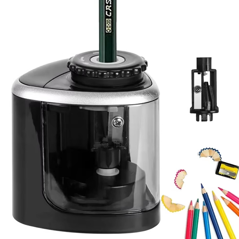 Electric Pencil Sharpener Usb - Ensemble d'affûteurs électriques de bureau, affûteur