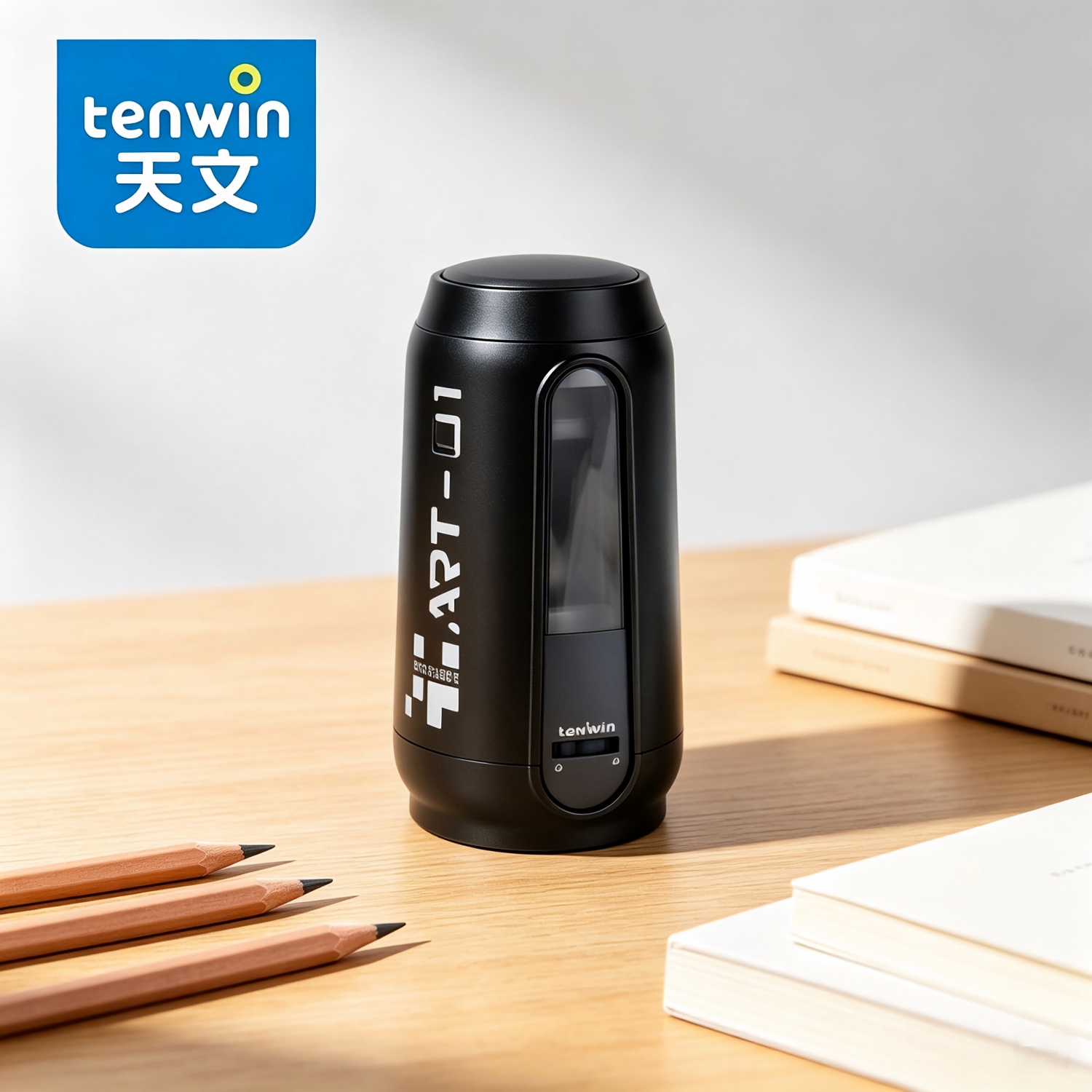 Electric Pencil Sharpener Usb - Taille-crayon électrique entièrement automatique Tenwin, rechargeable