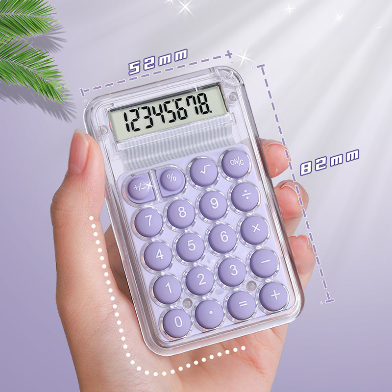 Scientific Calculator For Secondary School - Calculatrice silencieuse mignonne, Mini Version, petite