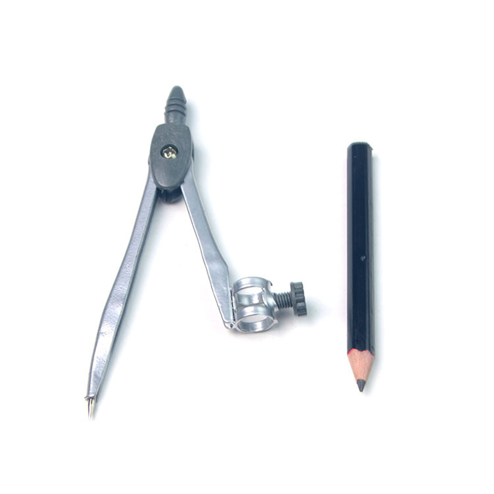 Math Geometry Set With Compass - Ensemble de compas métalliques professionnels, outil