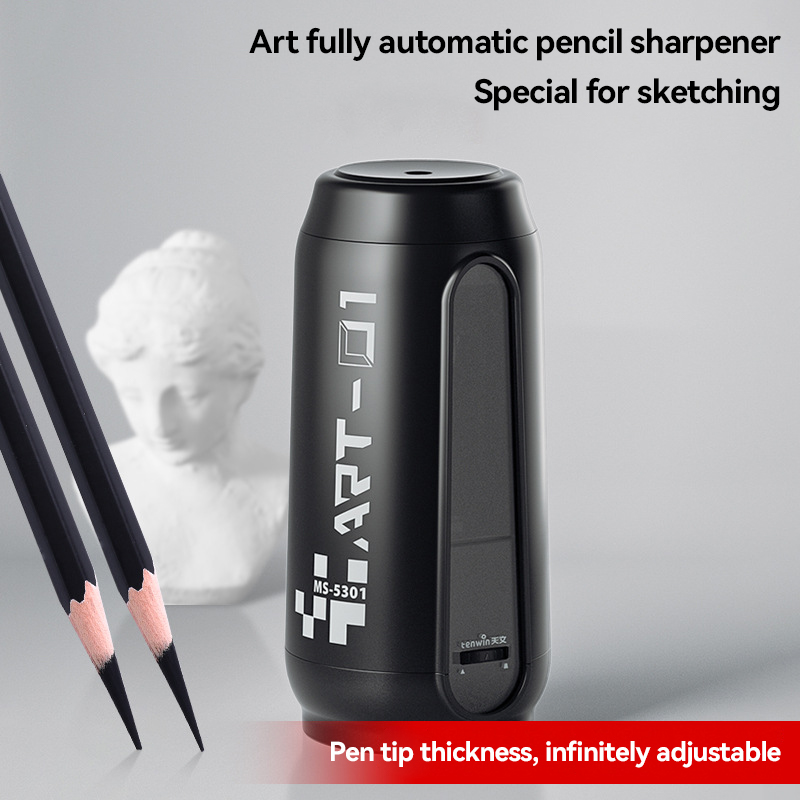 Electric Pencil Sharpener Usb - Taille-crayon électrique entièrement automatique, pointe réglable