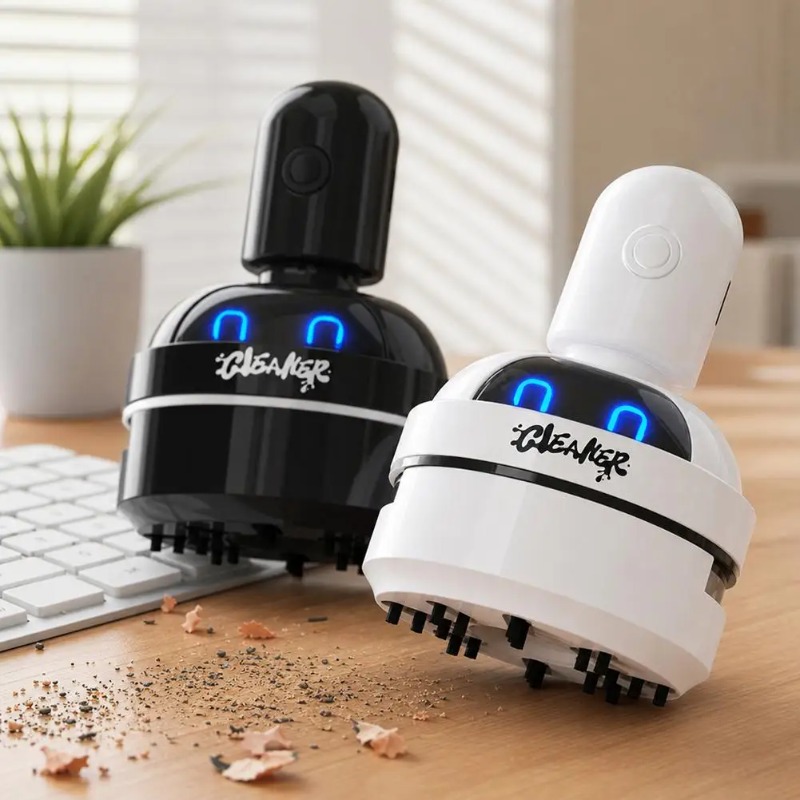 Mini Desktop Vacuum Cleaner For Eraser Dust - Aspirateur de bureau miniature portable en