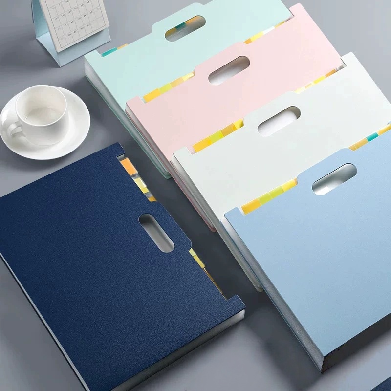 Expandable Accordion File Folder 13 Pockets - Organisateur de dossiers accordéon à 13