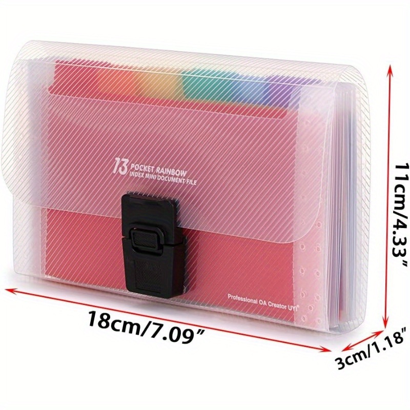 Organisateur de fichiers exten - Expandable Accordion File Folder 13 Pockets avis et prix
