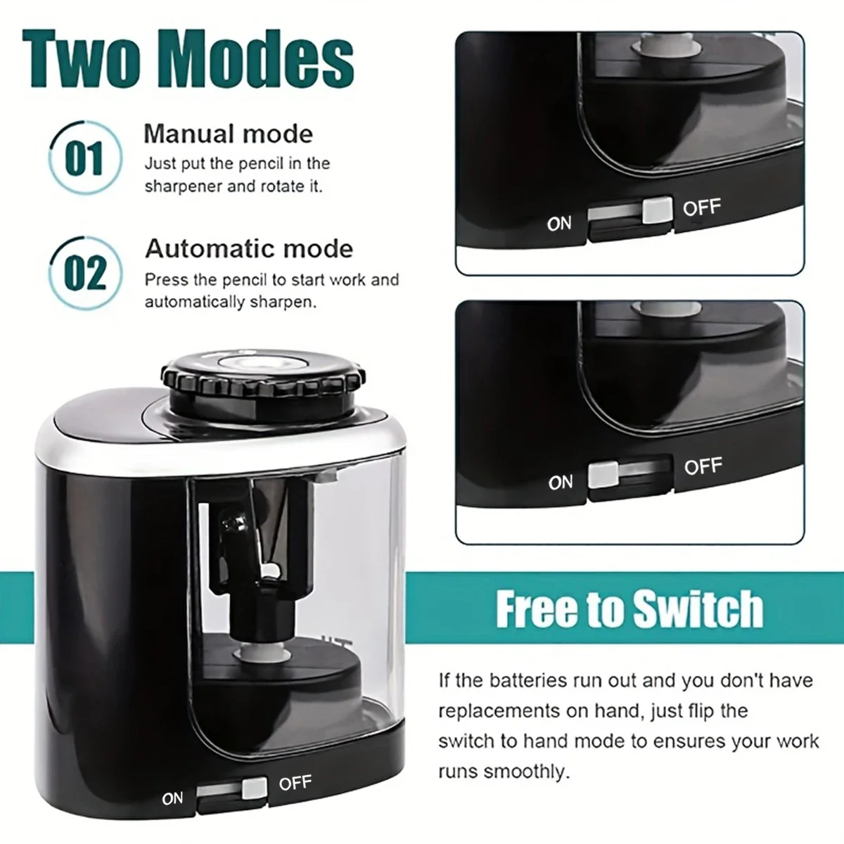 Aiguiseur électrique de bureau - Electric Pencil Sharpener Usb avis et prix