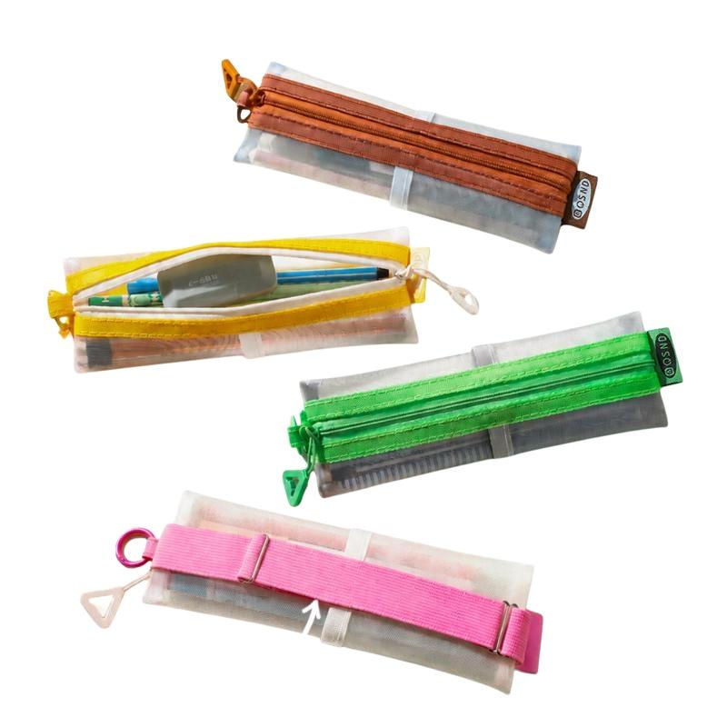 Pochette à crayons en maille t - Clear Mesh Pencil Pouch For Exam avis et prix