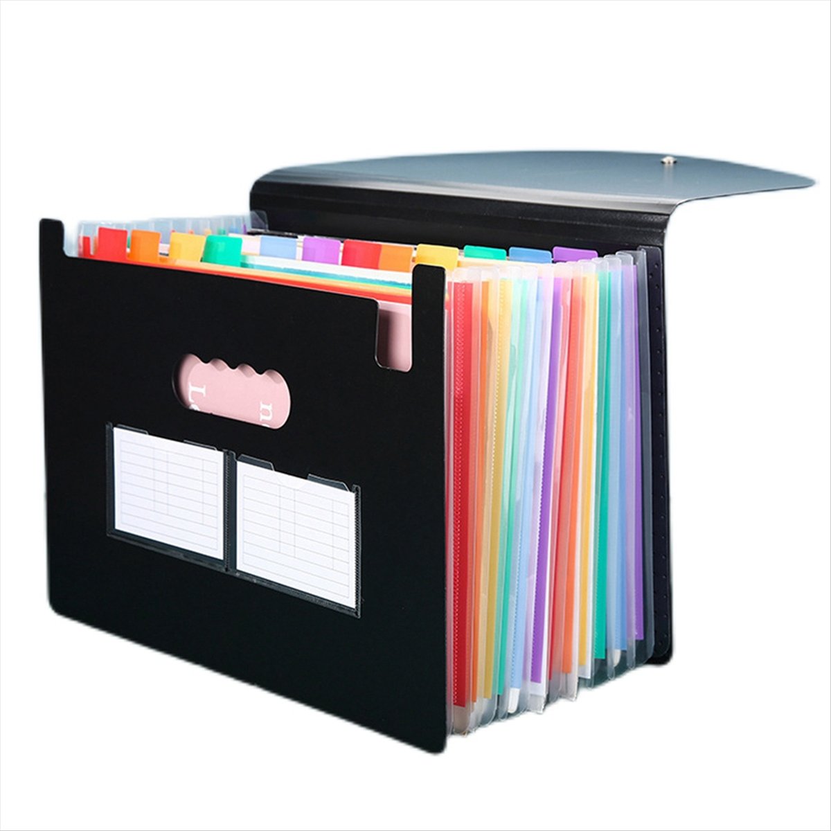 AT16 Dossier extensible à 13 p - Expandable Accordion File Folder 13 Pockets avis et prix