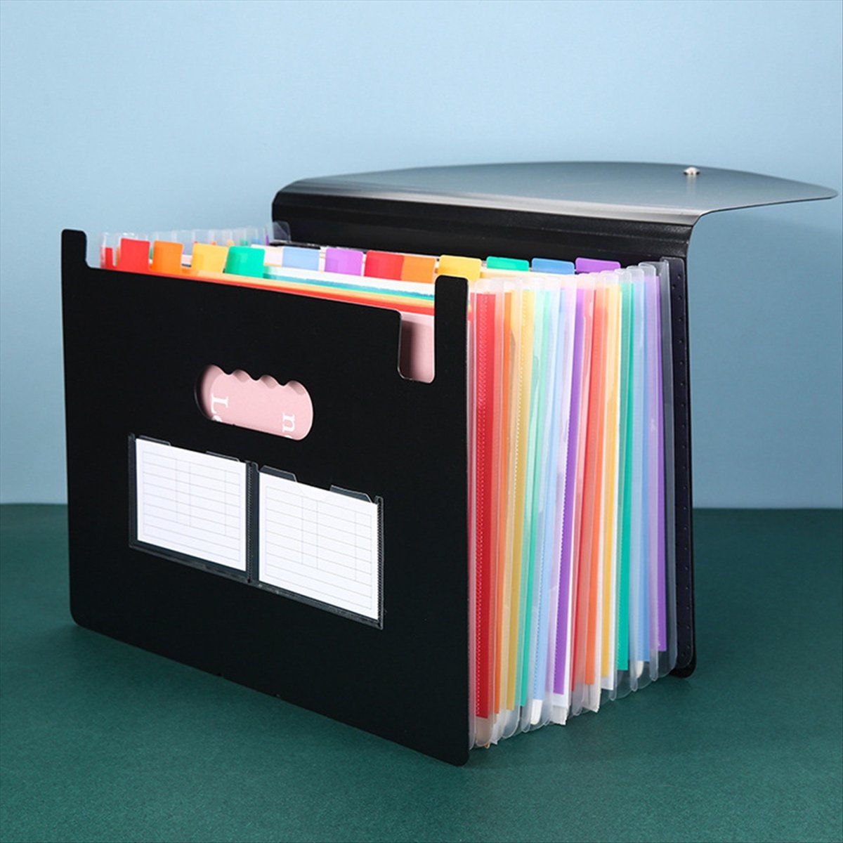 AT16 Dossier extensible à 13 p - Expandable Accordion File Folder 13 Pockets avis et prix