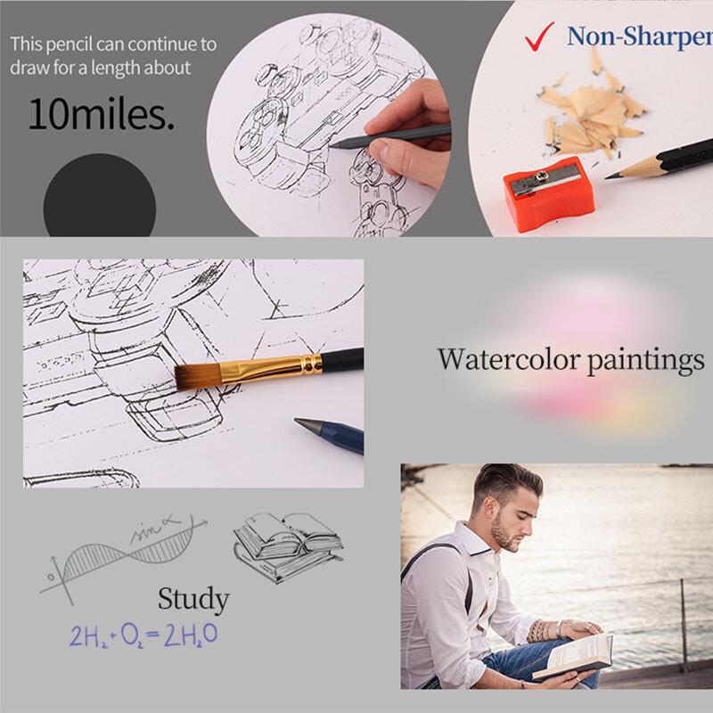 Ensemble de 39 crayons métalli - Writing Tools avis et prix