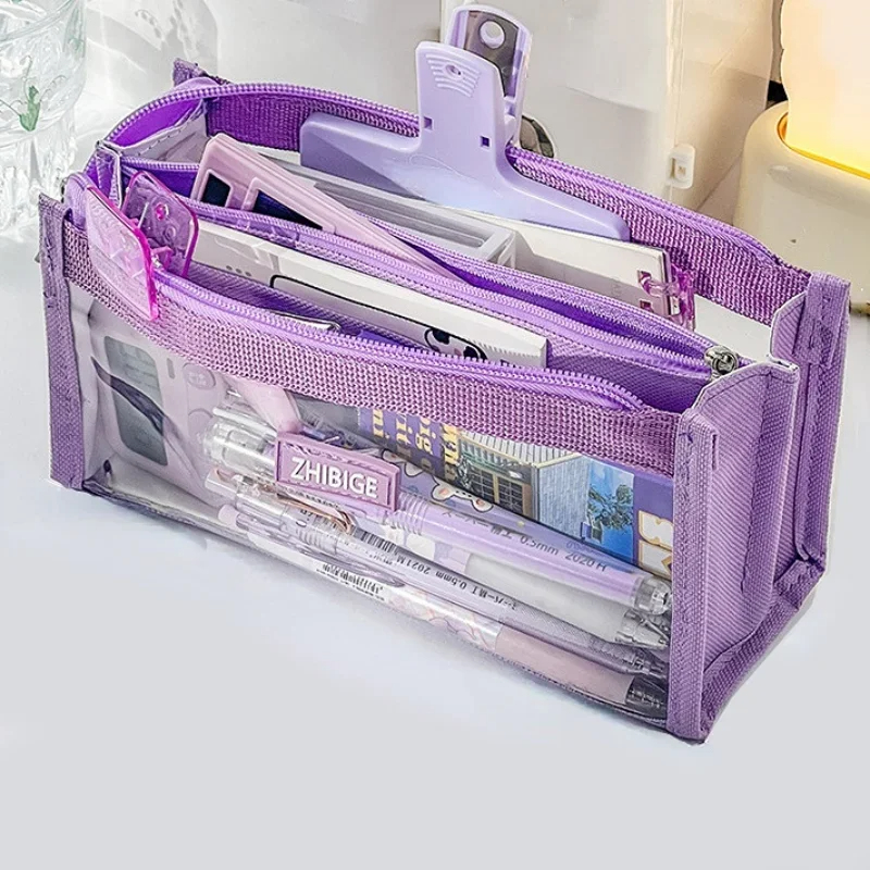 Sac à crayons de grande capaci - Aesthetic Large Pencil Case Pouch avis et prix