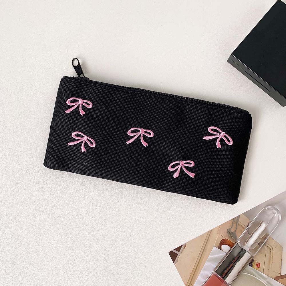 Sac de papeterie à nœud papill - Aesthetic Large Pencil Case Pouch avis et prix