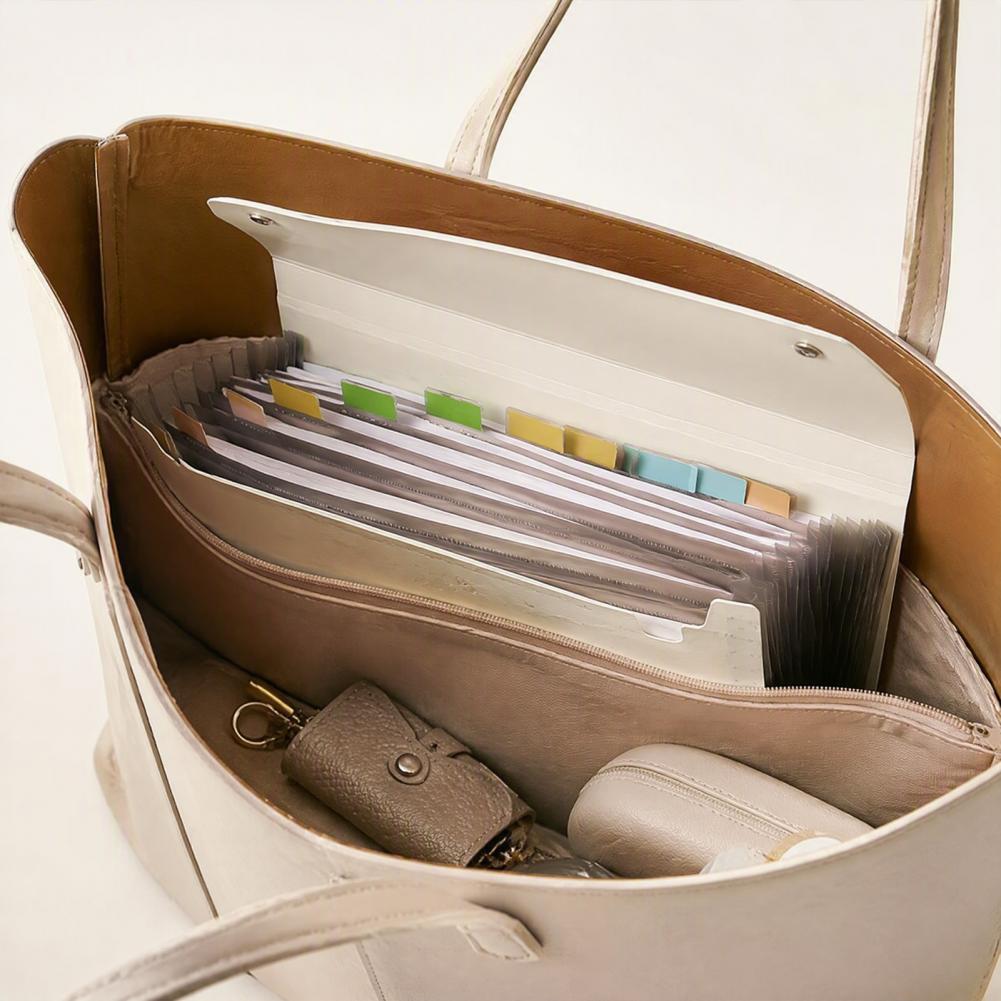 Porte-documents extensible, or - Expandable Accordion File Folder 13 Pockets avis et prix
