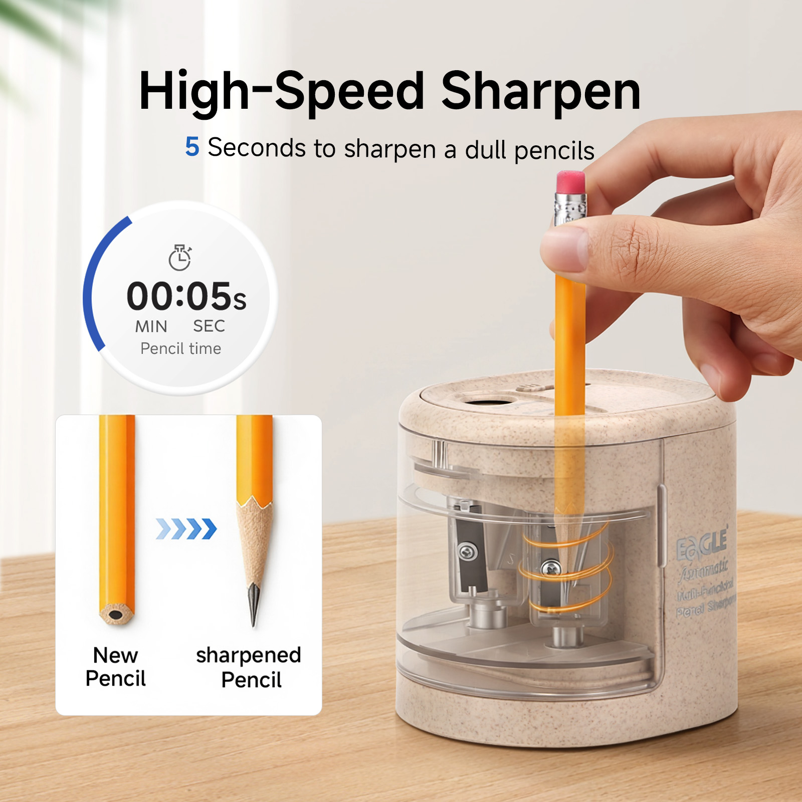 Taille-crayon électrique autom - Electric Pencil Sharpener Usb avis et prix