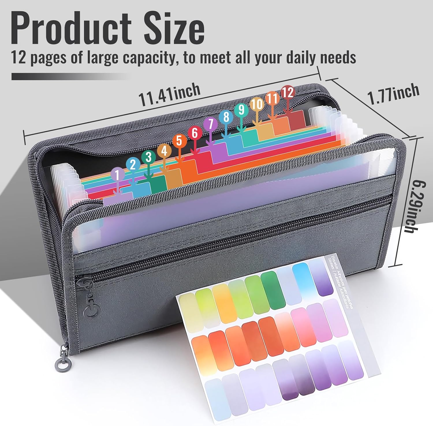 Petit organiseur de documents  - Expandable Accordion File Folder 13 Pockets avis et prix