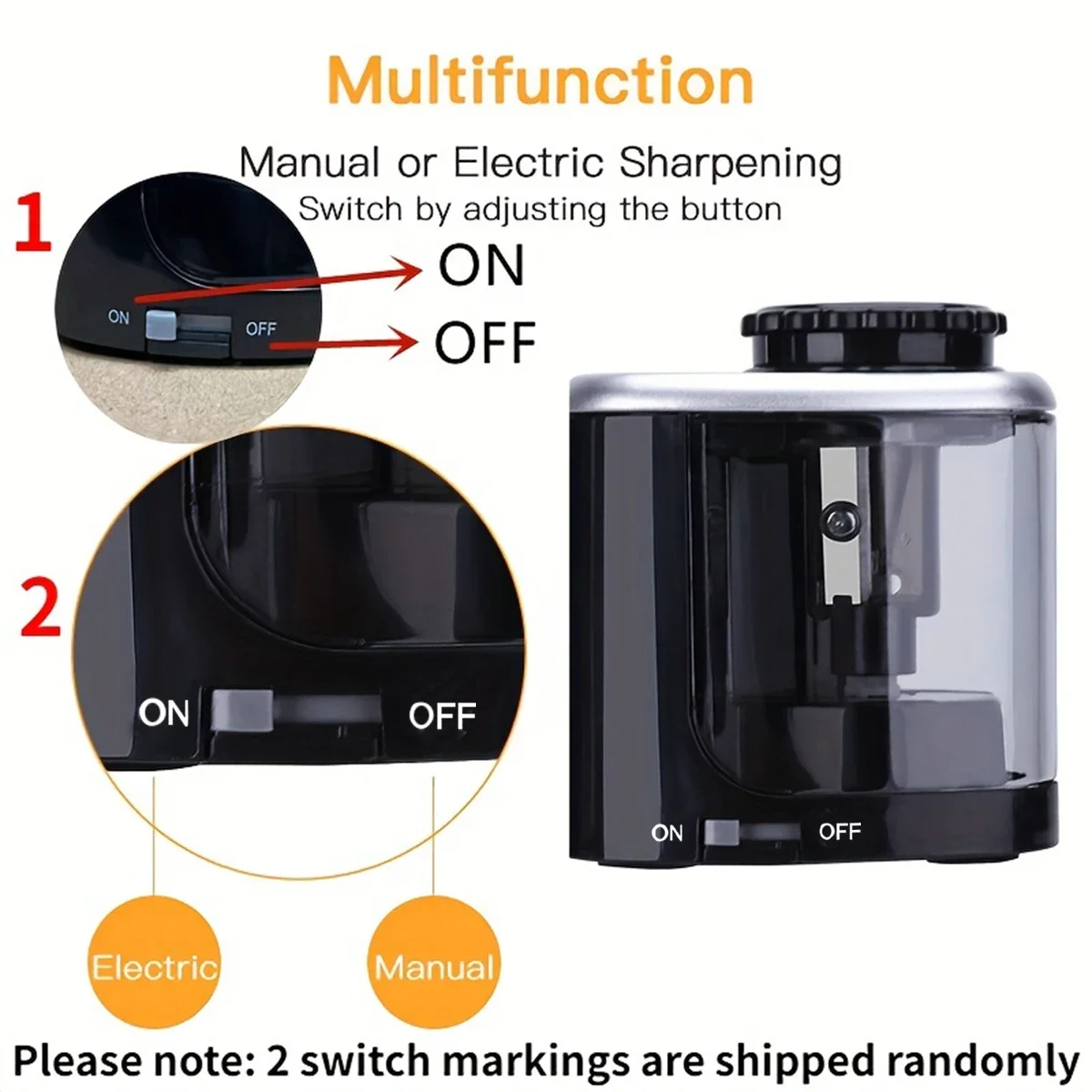 Taille-crayon électrique autom - Electric Pencil Sharpener Usb avis et prix