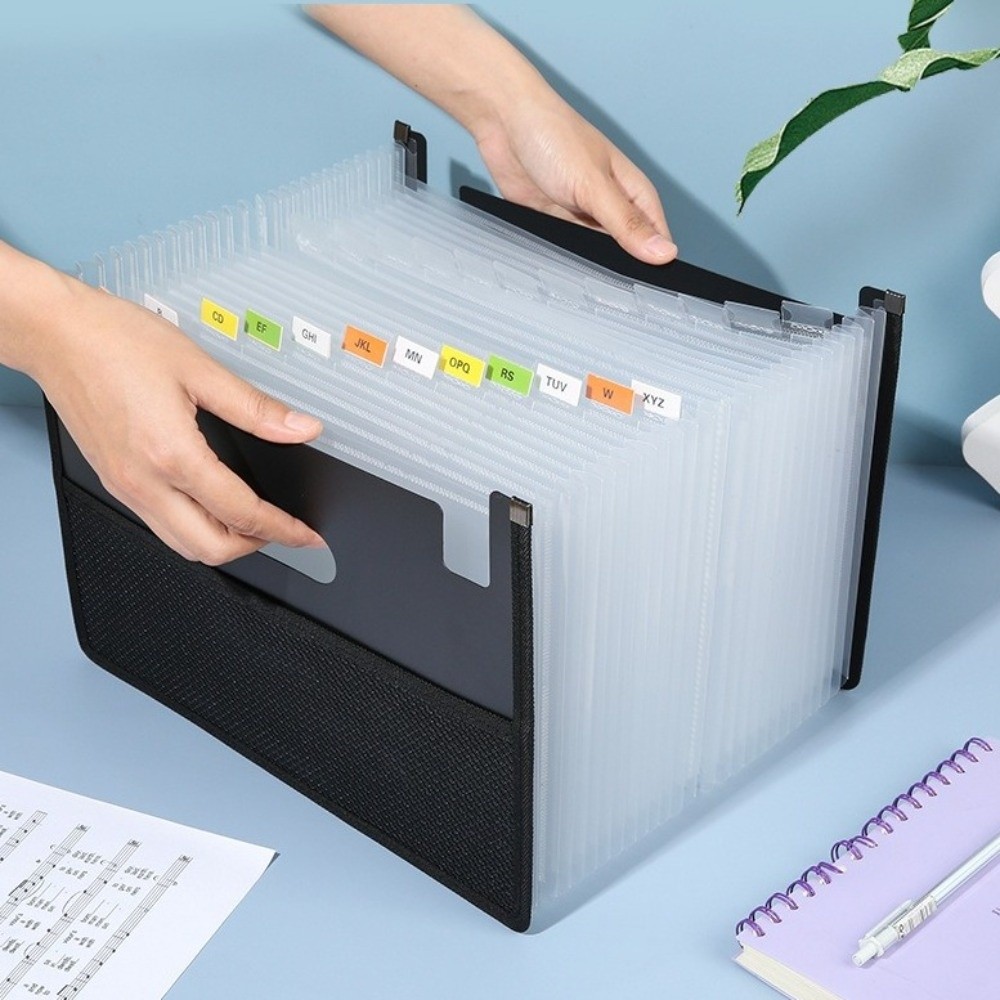 Boîte de classement extensible - Expandable Accordion File Folder 13 Pockets avis et prix