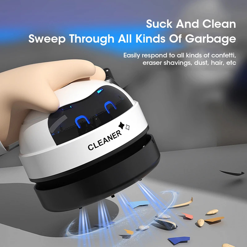 Mini aspirateur de bureau rech - Mini Desktop Vacuum Cleaner For Eraser Dust avis et prix