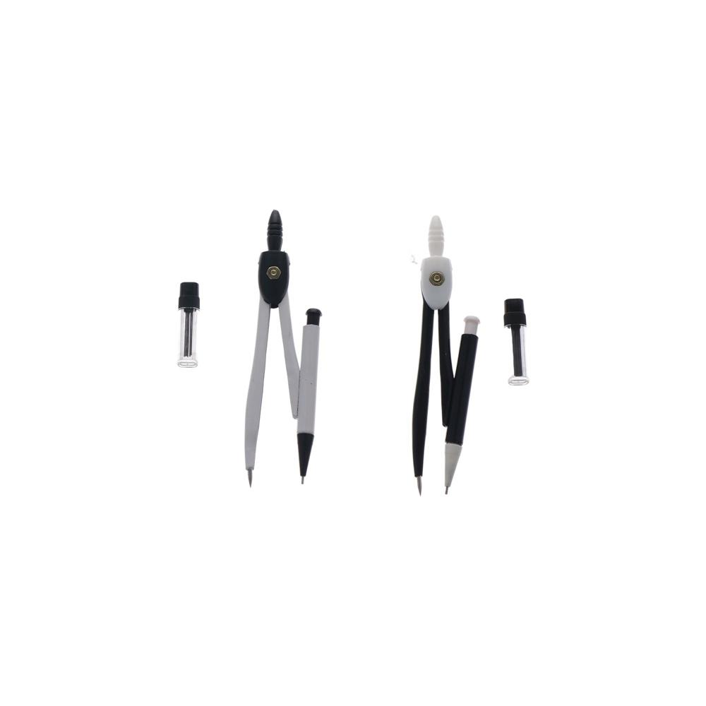 Avec recharges de crayon, comp - Math Geometry Set With Compass avis et prix