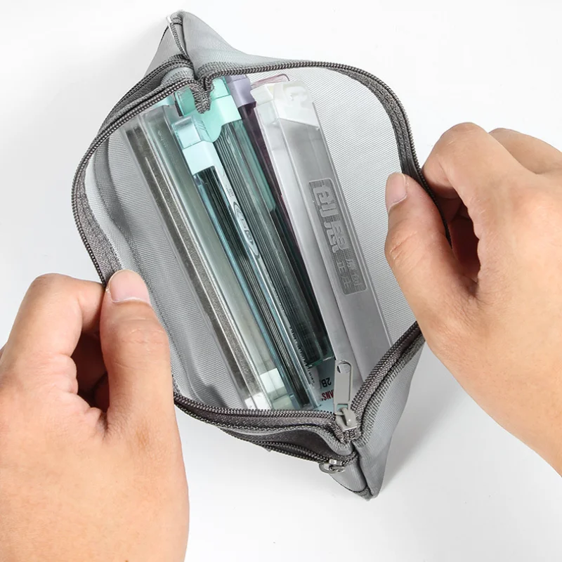Sac de papeterie en maille de  - Clear Mesh Pencil Pouch For Exam avis et prix