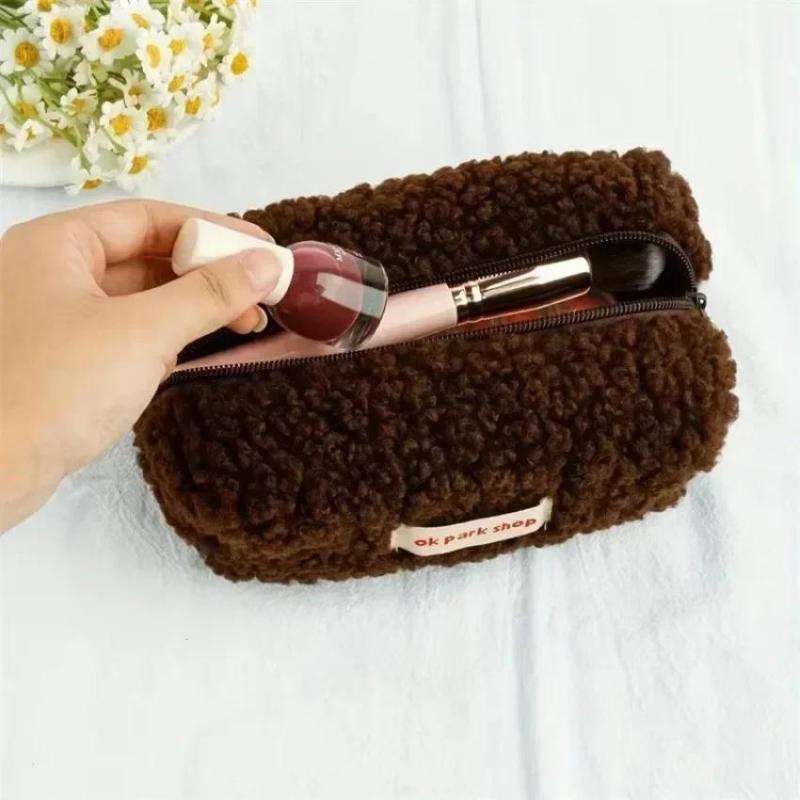 Sac de rangement en peluche ag - Aesthetic Large Pencil Case Pouch avis et prix