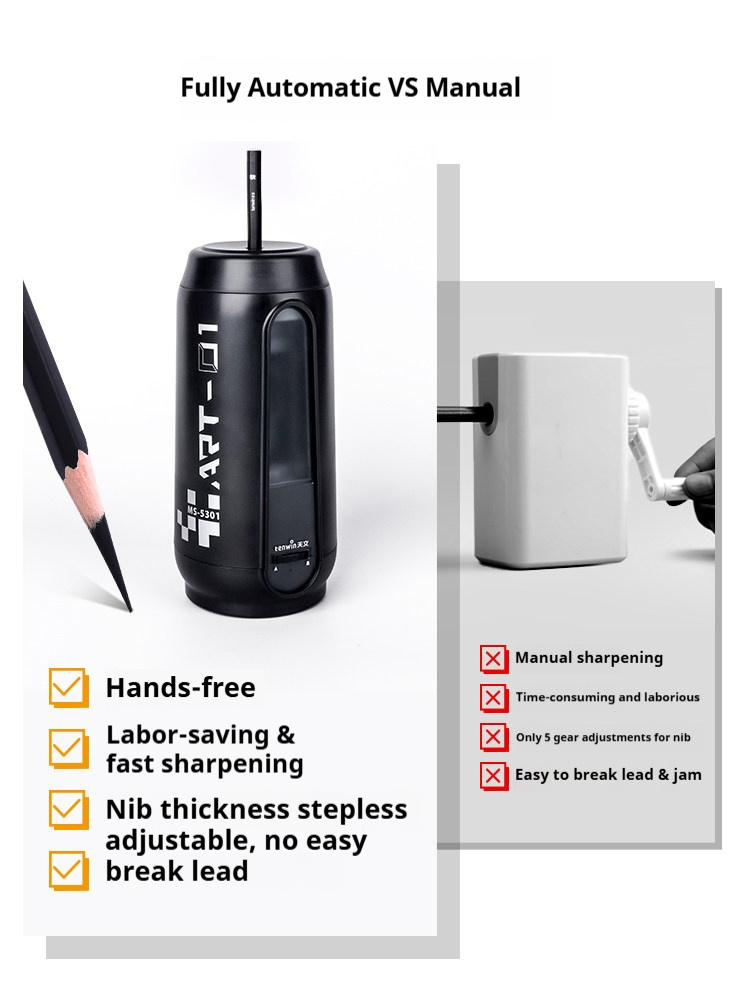 Taille-crayon électrique entiè - Electric Pencil Sharpener Usb avis et prix
