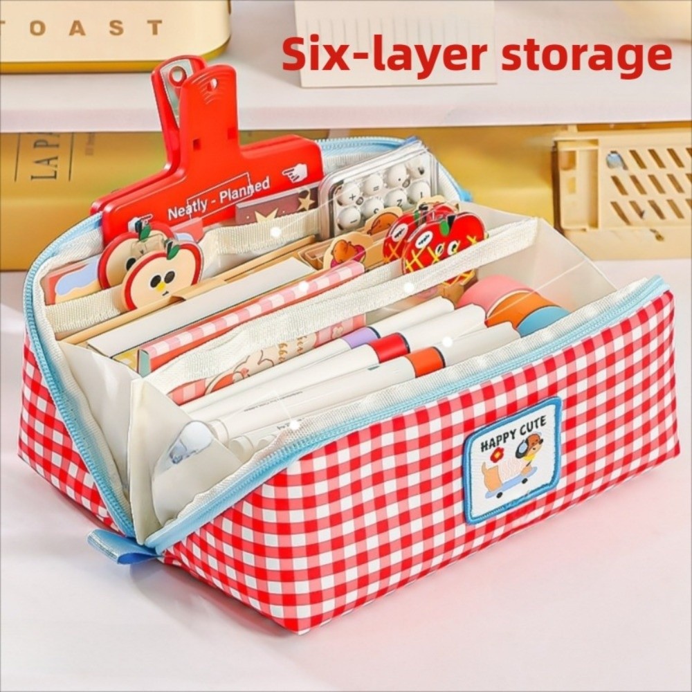 Trousse à crayons style coréen - Aesthetic Large Pencil Case Pouch avis et prix