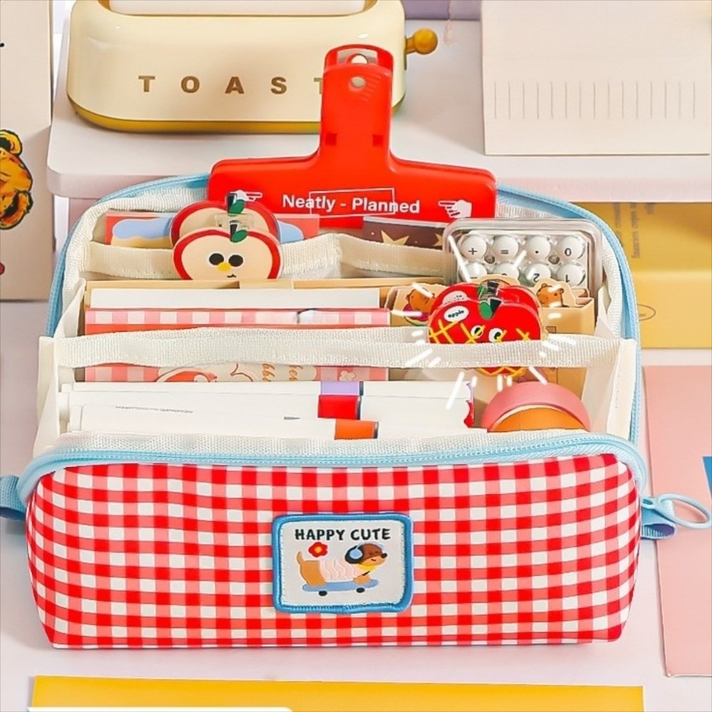Trousse à crayons style coréen - Aesthetic Large Pencil Case Pouch avis et prix