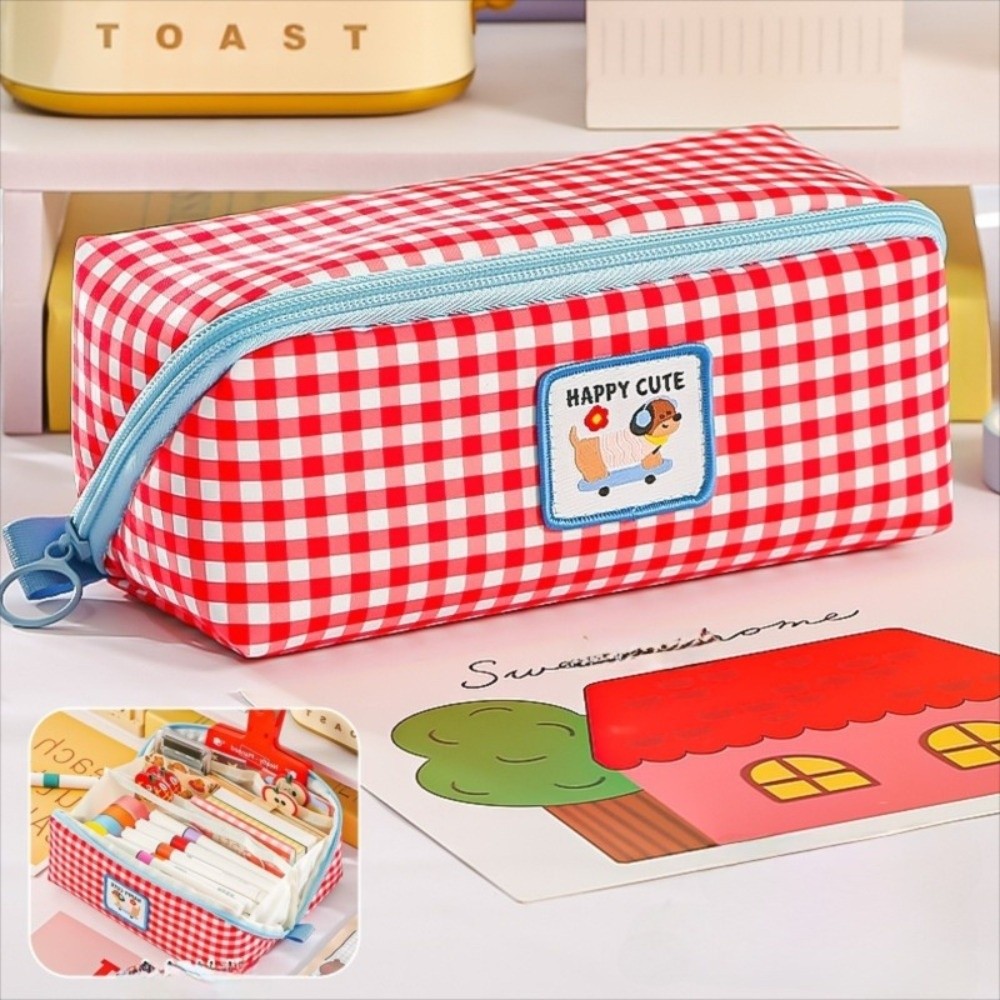 Trousse à crayons style coréen - Aesthetic Large Pencil Case Pouch avis et prix