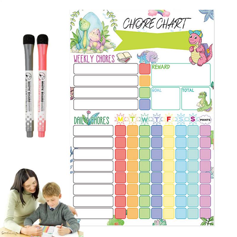 Tableau de travail magnétique  - Kids Magnetic Reward Chart Board avis et prix