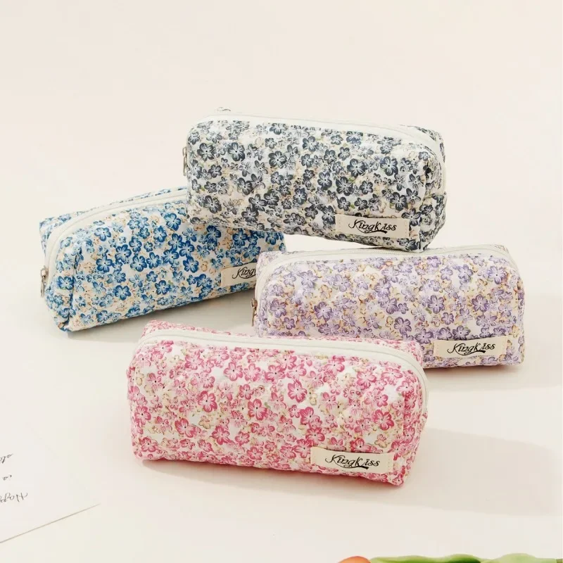 Pochette à crayons florale rét - Aesthetic Large Pencil Case Pouch avis et prix