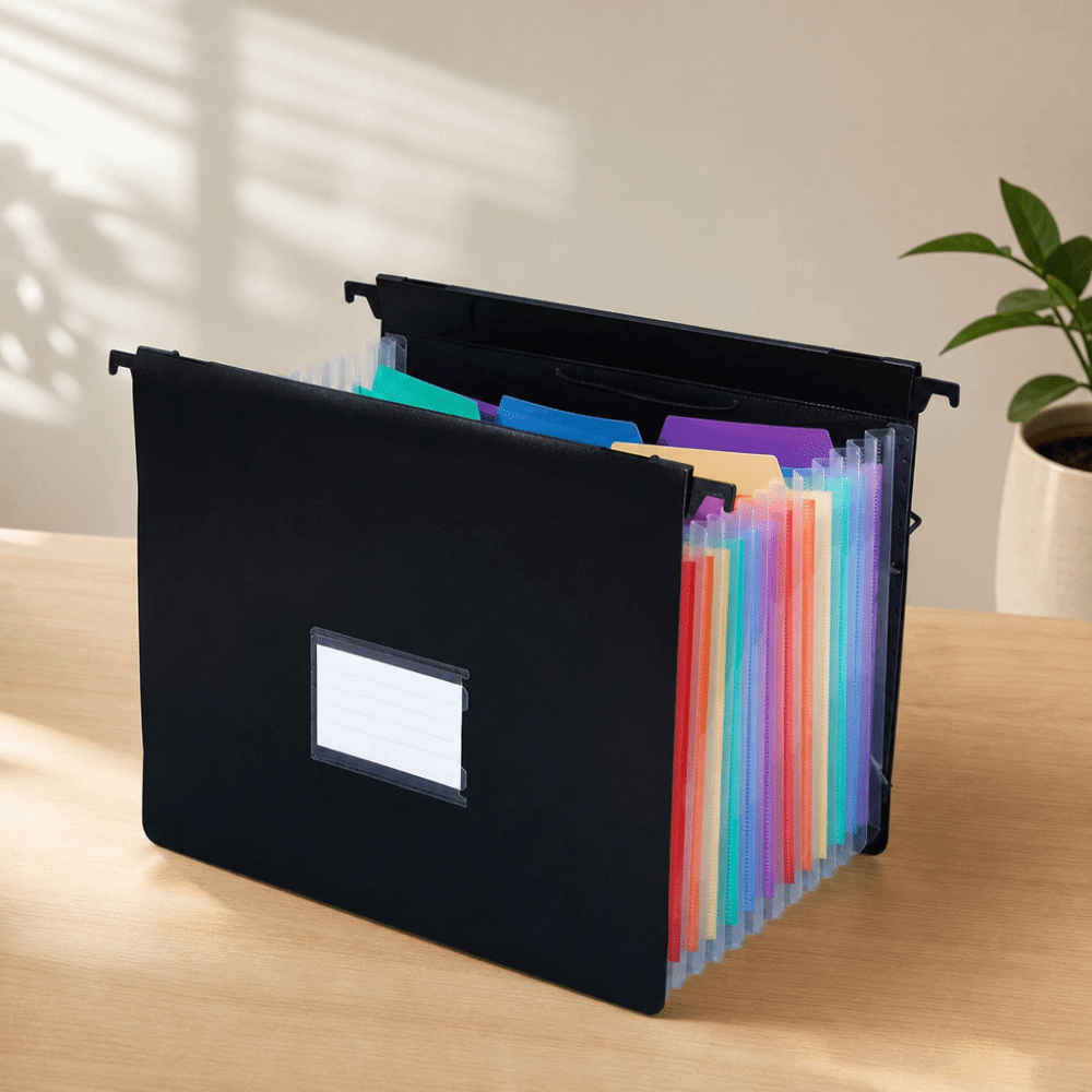Porte-documents extensible à 7 - Expandable Accordion File Folder 13 Pockets avis et prix