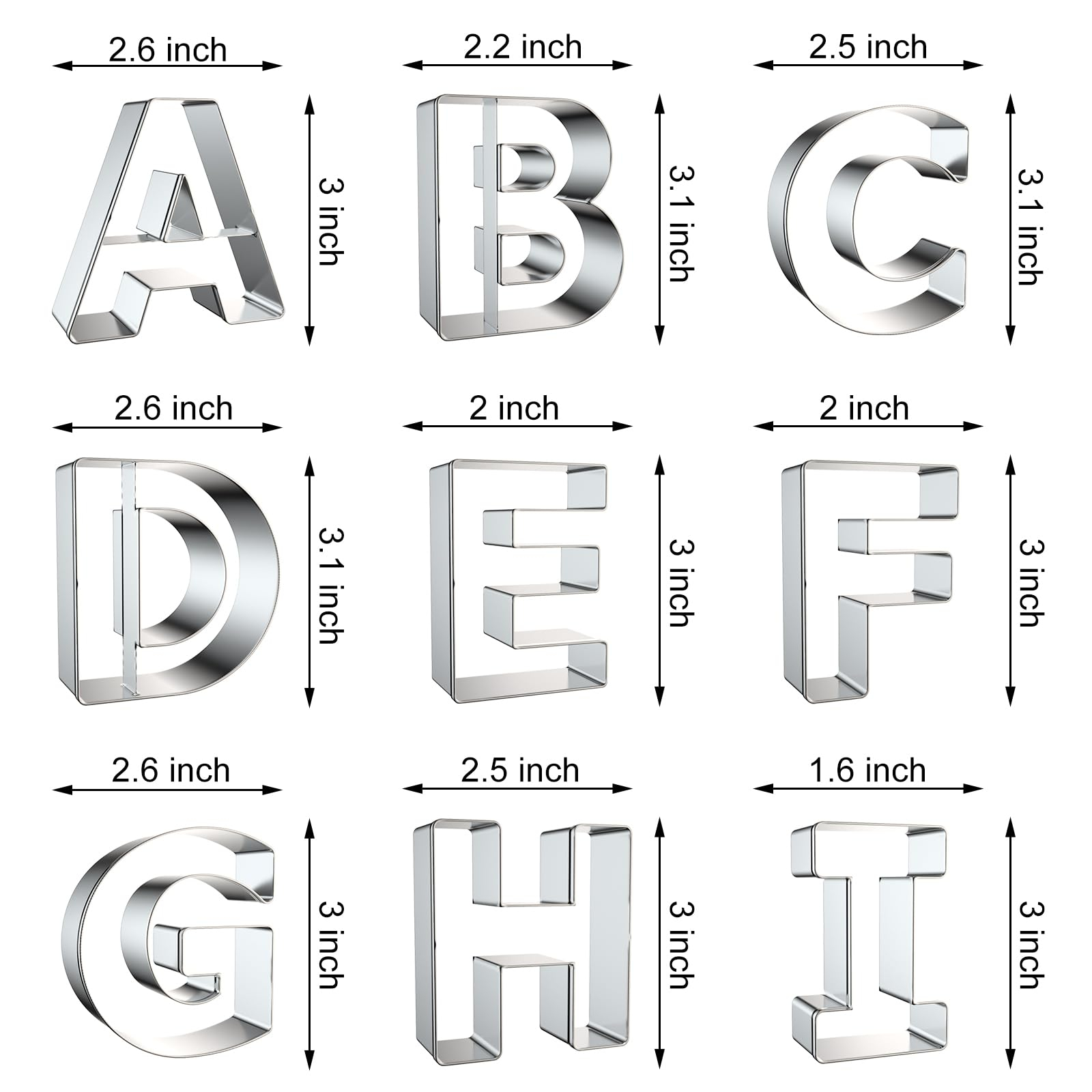 Emporte-pièces en forme de let - Writing Tools avis et prix