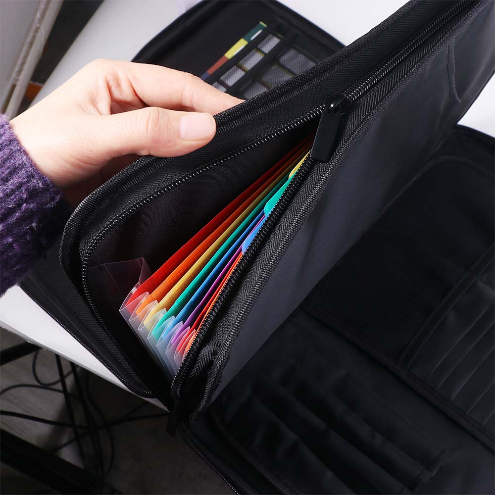 Boîte à documents ignifuge à 1 - Expandable Accordion File Folder 13 Pockets avis et prix