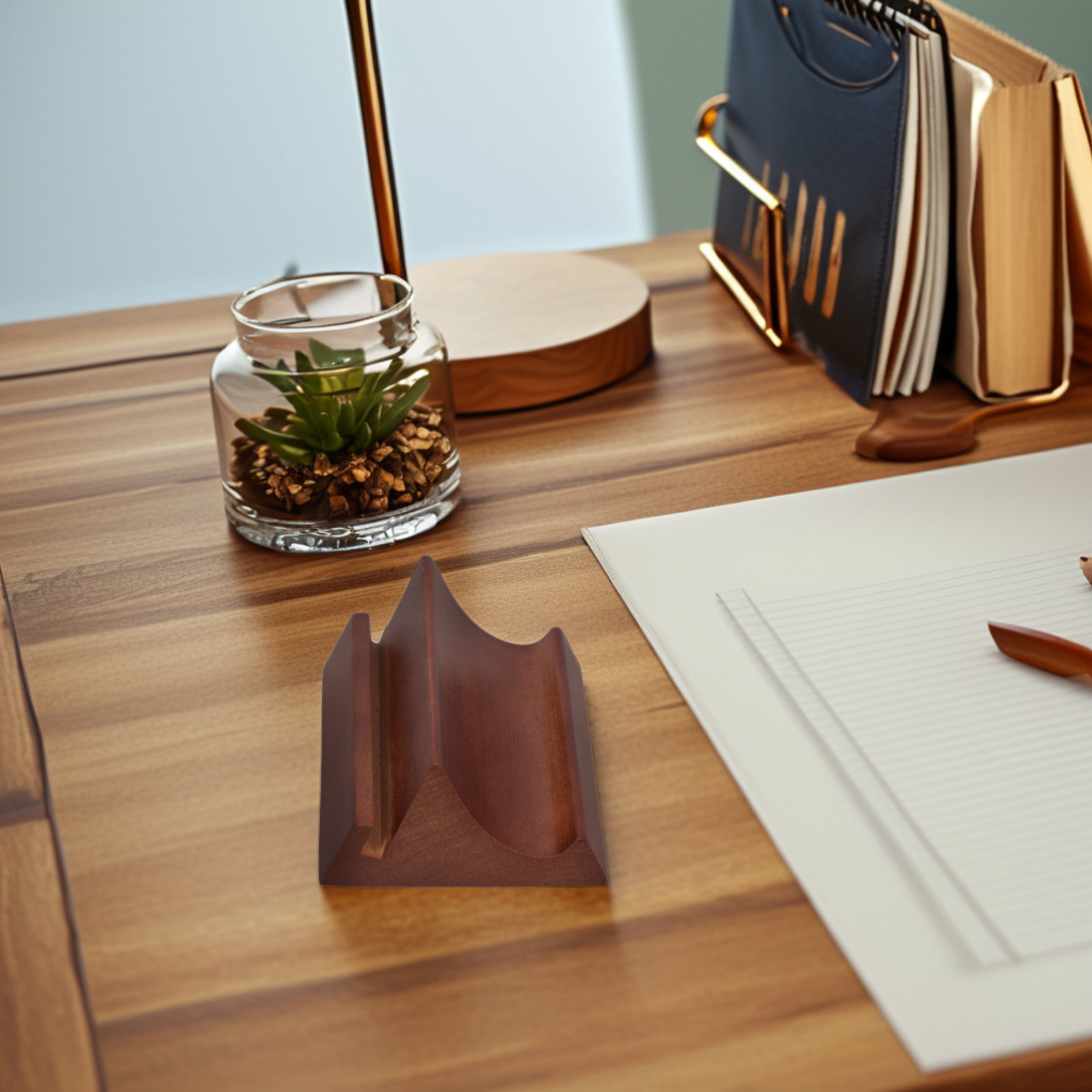 Support de bureau en bois à do - Desk Accessories avis et prix