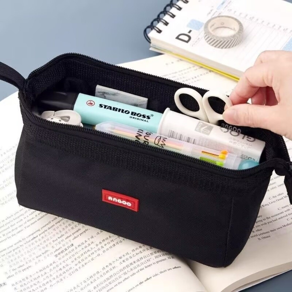Trousse à crayons en toile Oxf - Aesthetic Large Pencil Case Pouch avis et prix