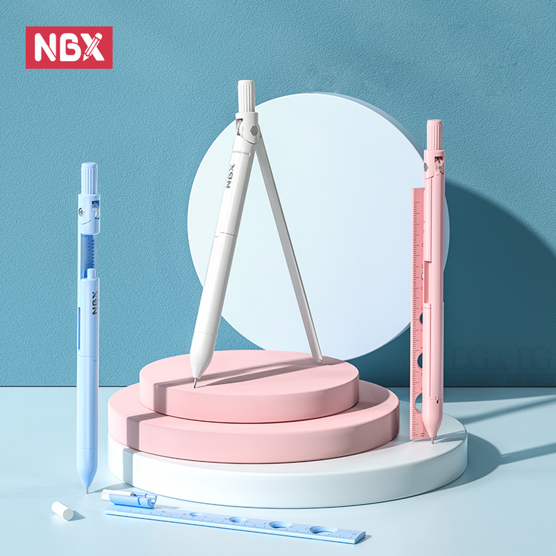 NBX – compas, crayon, règle, o - Math Geometry Set With Compass avis et prix